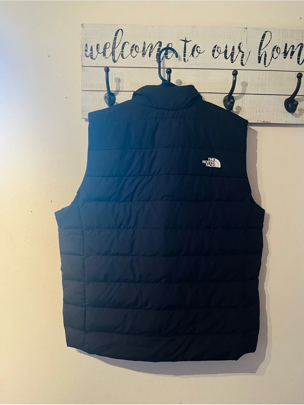 The North Face Black Quilted Insulated Vest